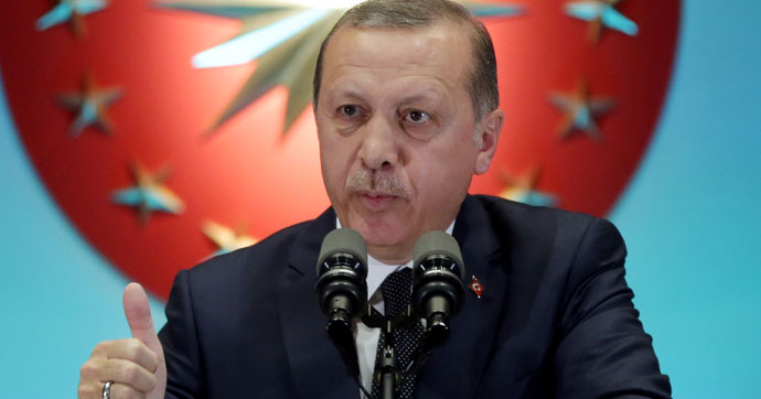 Erdoğan'dan ABD'nin koruma kararına tepki