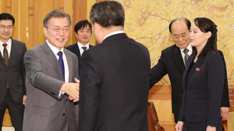 Kore Yarımadası'nda tarihi günler: Kim, Güney Kore liderini ülkesine davet etti