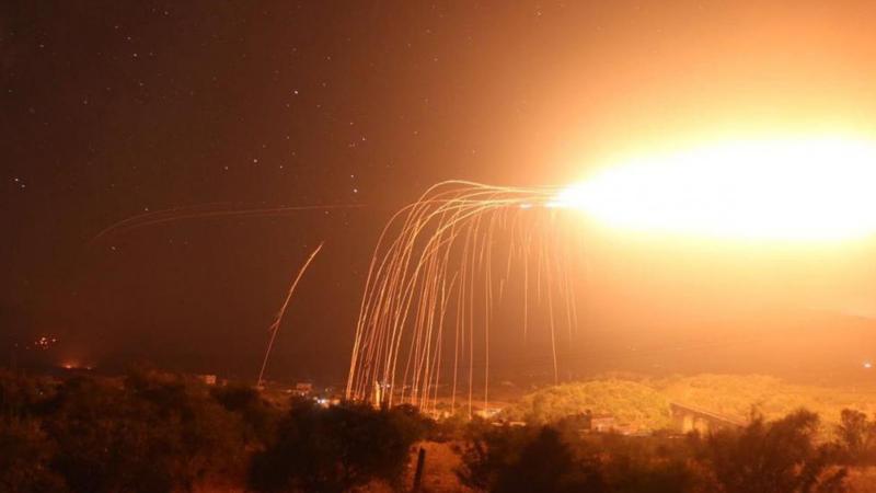 ABD Suriye'yi fosfor bombalarıyla vurdu!
