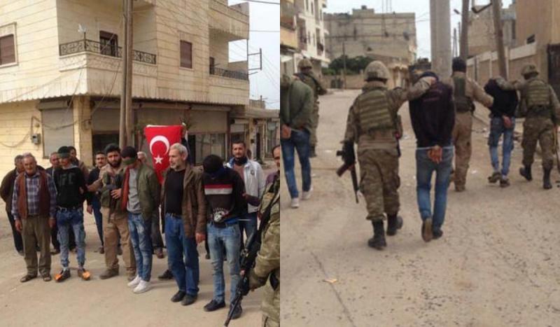 Afrin halkı 18 teröristi askerlere teslim etti