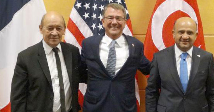 Türkiye, ABD ve Fransa Musul, Rakka ve Telafer konusunda anlaştı