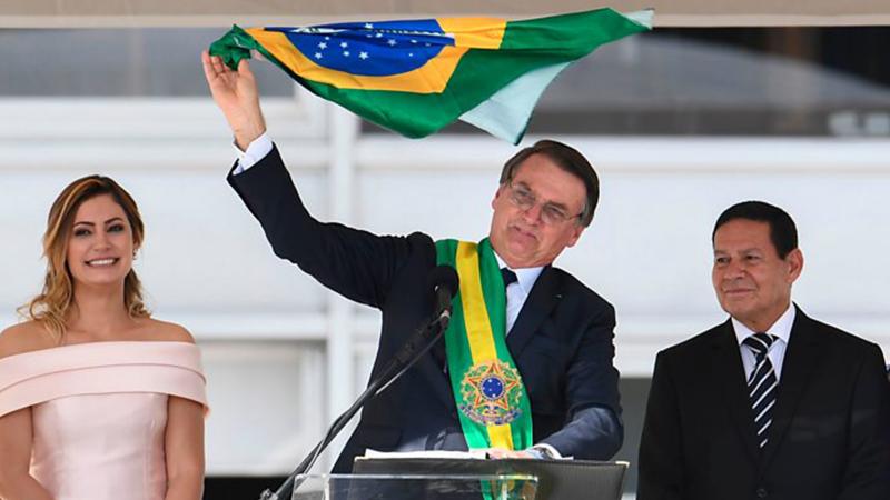 Bolsonaro'nun sosyalizm yeminine Trump'tan destek