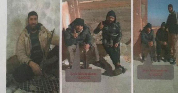 Ankara ve Suruç saldırılarının failleri ve aranan canlı bombacılar IŞİD kampında aynı karede