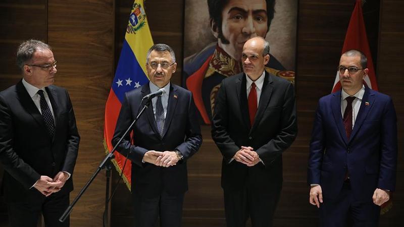 Cumhurbaşkanı Yardımcısı Oktay'dan iş insanlarına Venezuela ve Latin Amerika çağrısı
