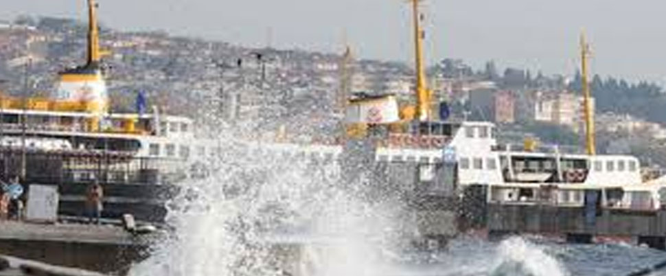 Deniz ulaşımına lodos engeli: İDO 22, BUDO 16 seferini iptal etti