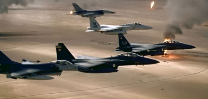 ABD, IŞİD ile savaşan Irak ordusunu havadan bombaladı