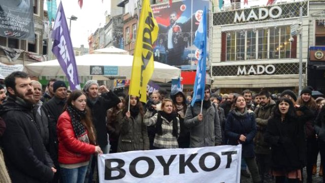 Beşiktaş’ta boykot çadırı